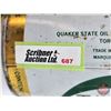 Image 8 : QUAKER STATE Super Blend Motor Oil One Imperial Quart Can (FULL) (6-1/2"H)