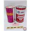 Image 1 : TURBO Combo (2) : - Automatic Transmission Fluid One Quart Can (Red and White Can) (6-1/2"H) - Autom