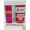 Image 2 : TURBO Combo (2) : - Automatic Transmission Fluid One Quart Can (Red and White Can) (6-1/2"H) - Autom