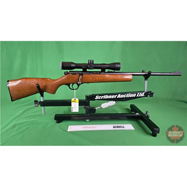 RIFLE: Marlin 22 SL/LR Model 15Y : Bolt Action (BBL 16-1/4") (S/N#17683636) c/w Scope 4x32
