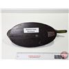 Image 6 : DUCK DECOY : Wooden (Consignor Tag ~ Shannon Cyer : Black Drake)  (Measures : 5-3/4"H x 16-1/4"W x 6