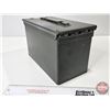 Image 2 : Metal Ammo Box (Measures : 7-1/4"H x 6-1/4"W x 11-1/4"D)
