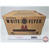 Image 1 : White Flyer : Sporting Clays Skeet & Trap Targets - 135 Count (Unopened Case)  (Shipping Note : Heav