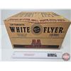 Image 2 : White Flyer : Sporting Clays Skeet & Trap Targets - 135 Count (Unopened Case)  (Shipping Note : Heav