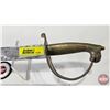 Image 2 : Sabre : Brass Horse Head Hilt (Total Length : 18"L)