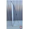 Image 2 : Scorpion Banner w/Stand  (62"H x 23-1/2"W x 3-3/4"D)