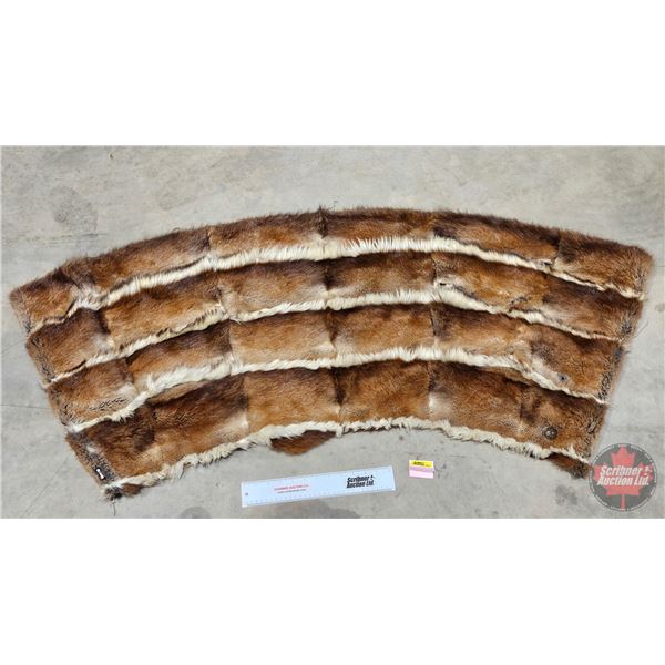 Muskrat Shawl (4ft W)