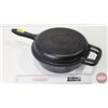 Image 1 : Lagostina Cast Iron Skillet & Sauté Pan Set (2pc) (Measurements Total : 5"H x 19-1/2"L x 10"W)