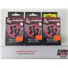 Image 1 : NEW SURPLUS : Scorpion 30mm Weaver Mount Rings (Medium Profile) (3) (Box Measures : 5"H x 2-1/2"W x 