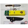 Image 1 : KNIFE : Puma SGB Elk Hunter German Blade w/Sheath & Original Box (Box Measures : 1-1/2"H x 2-1/2"W x