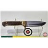 Image 2 : KNIFE : Puma SGB Elk Hunter German Blade w/Sheath & Original Box (Box Measures : 1-1/2"H x 2-1/2"W x