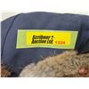 Image 9 : Fur Rimmed Hat : Muskrat & Cotton (Size : Medium)