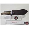 Image 8 : KNIFE : Hen & Rooster - German - Stainless w/Leather Sheath  (Total Length : 11-1/2"L)