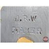 Image 8 : DUCK DECOY : Wood (Consignor Tag ~ Female Canvas Back : Hollow Body : Stamped "J.R.W. Maker" : Light