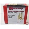 Image 2 : CARTRIDGE CASINGS : Hornady : 300 Win Mag : Unprimed : (1 Box : 50 Count TOTAL)
