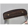 Image 2 : KNIFE : Ulu (Consignor Tag ~ 6" Stainless Ulu)