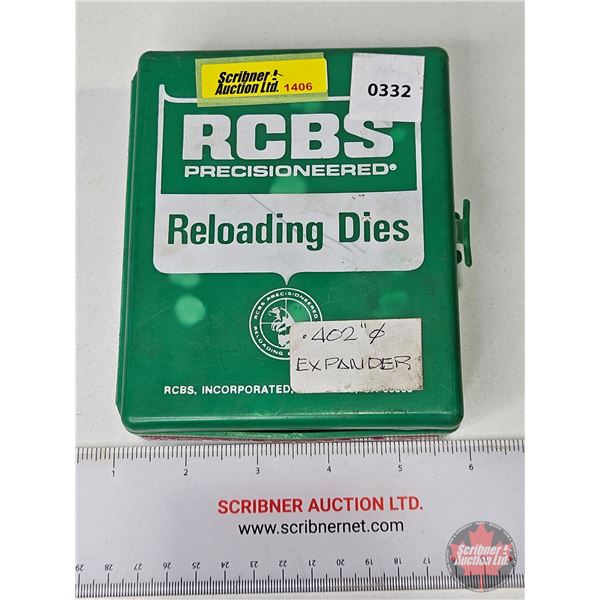RCBS  Reloading Die Set : 40-90 Sharps BN