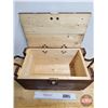 Image 4 : Wood Ammo Box (Rope Handles) (10-1/2"H x 18"W x 10"D)