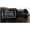 Image 5 : VINTAGE CARL WETZLAR 450 POWER TELESCOPE IN CASE