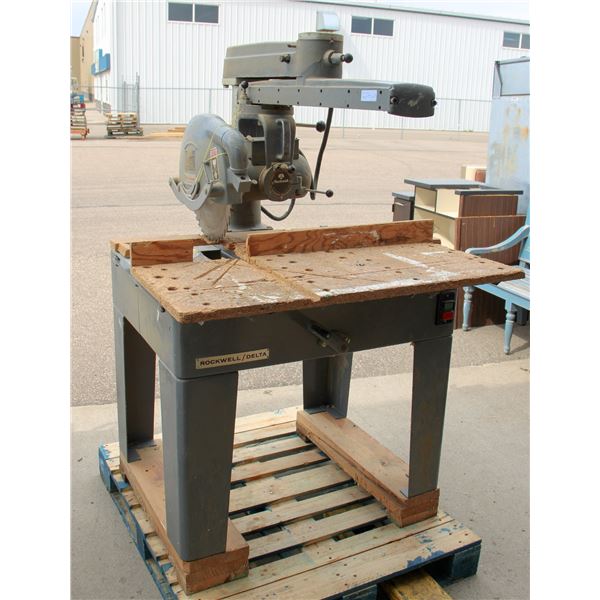 ROCKWELL/ DELTA 16" RADIAL ARM SAW 230V 3PH