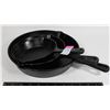 Image 1 : 3PC SET CAST IRON FRYING PANS