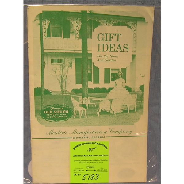 Moultrie manufacturing company sales catalog