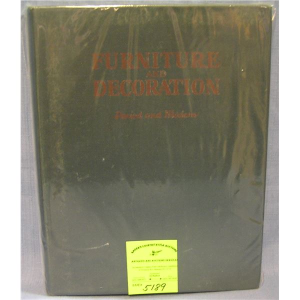 Early furniture and decorating book