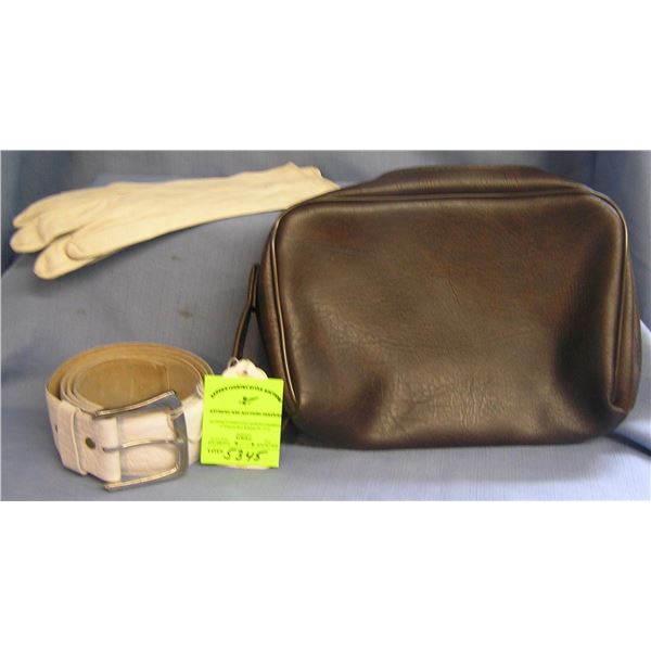 Vintage Accessories includes belt, gloves and more