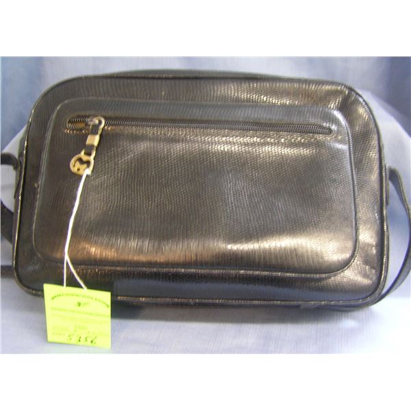 Vintage high quality Mila Schon leather handbag