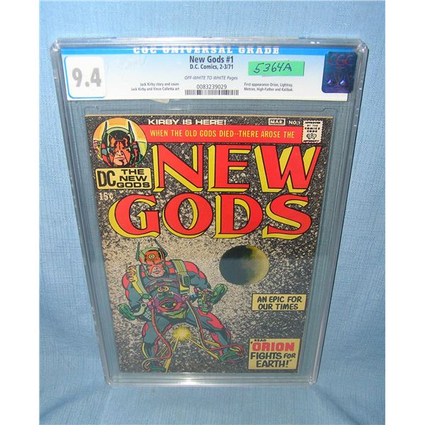 Graded New Gods number 1 first edition comic book