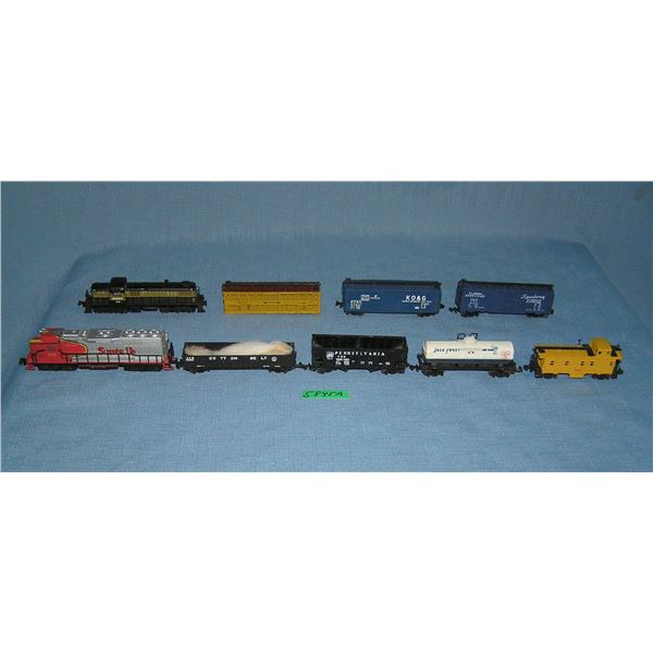 High quality small gage train collection
