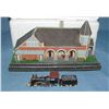 Image 2 : Lockport railroad station heavily detailed replica model