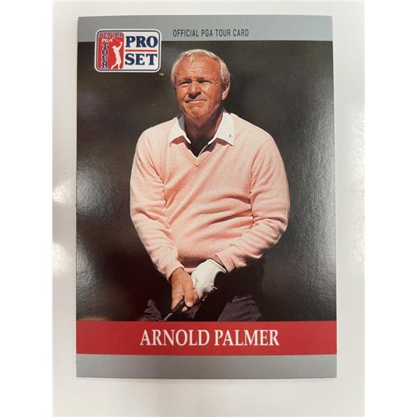 Arnold Palmer Official PGA Tour Card