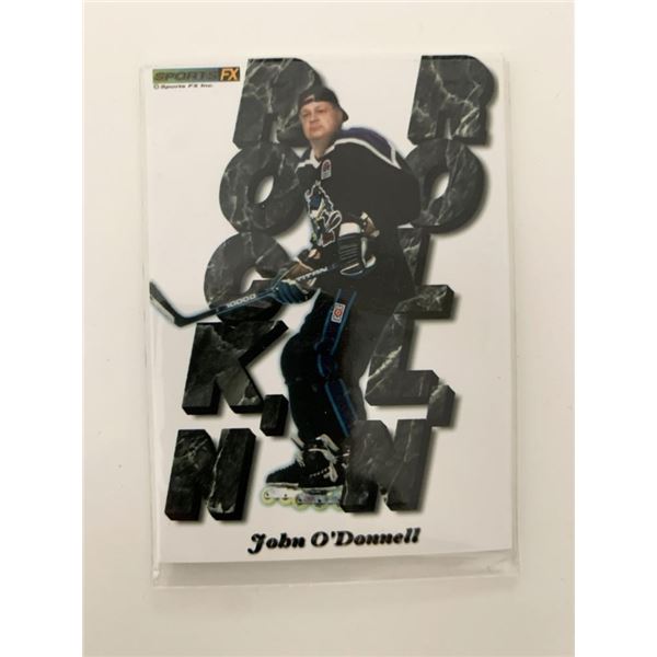 John O'Donnell Sports FX Hockey Card