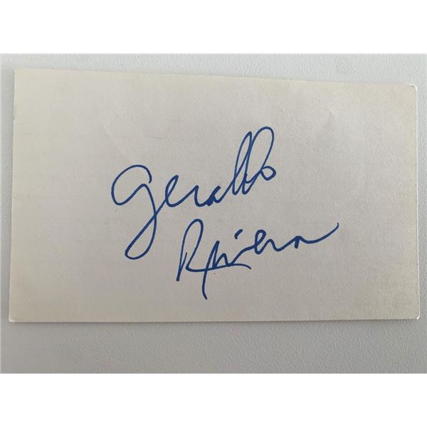 Geraldo Rivera original signature