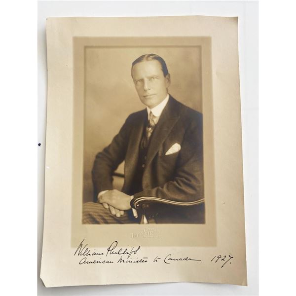 William Phillips 1927 signed photo