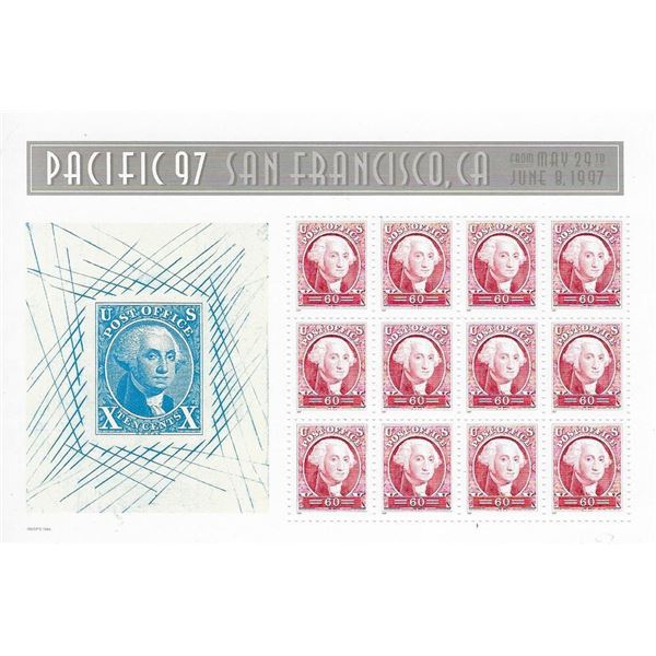 Pacific '97 San Francisco Stamp Set. May 29-June 8, 1997