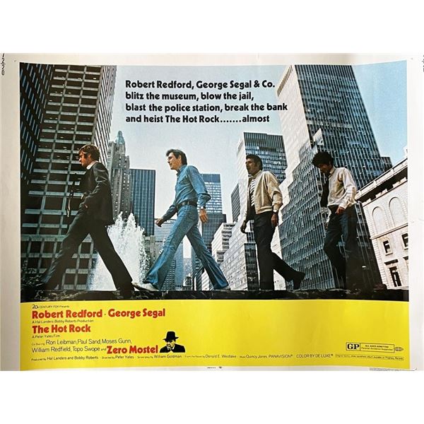 The Hot Rock 1972 vintage movie poster