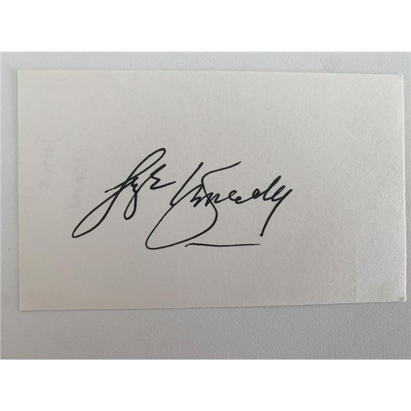 Jayne Kennedy original signature