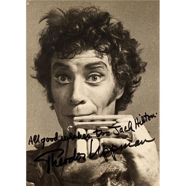Opera Baritone Theodor Uppman signed photo