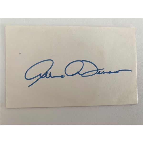 Geraldine Ferraro original signature