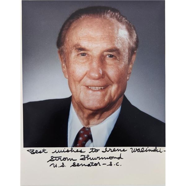 Strom Thurmond signed photo