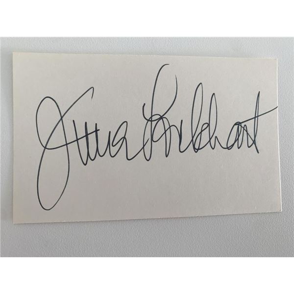 Lassie's June Lockhart original signature