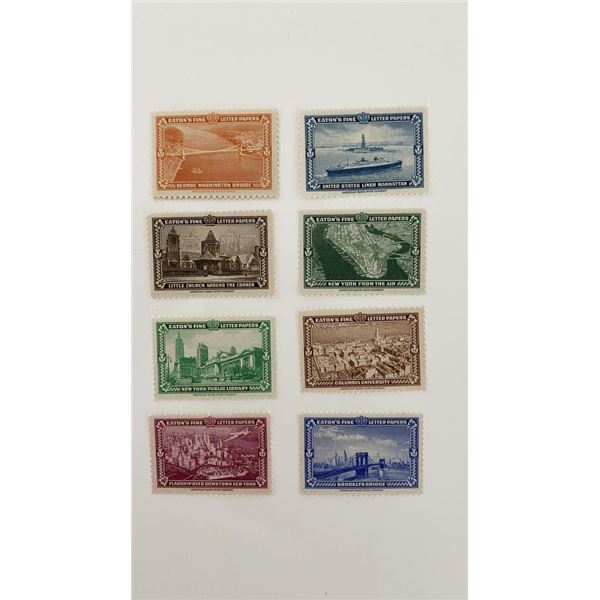1930s Poster Stamps - Eaton's Fine Letter Papers