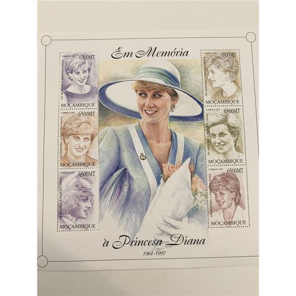 Princess Diana commemorative stamp set