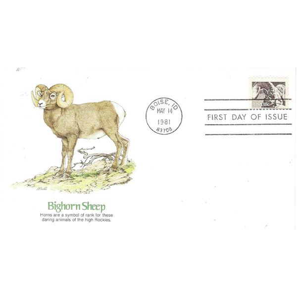 Bighorn Sheep FDC