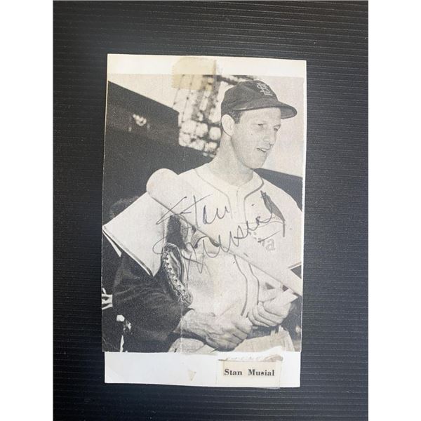 St. Louis Cardinals Stan Musial Signed Photo