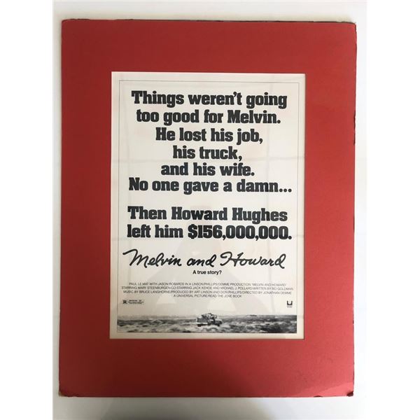 Melvin and Howard Movie Poster