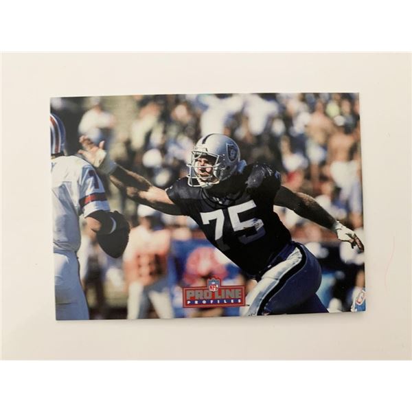 Howie Long NFL Pro Line Profiles Football Card