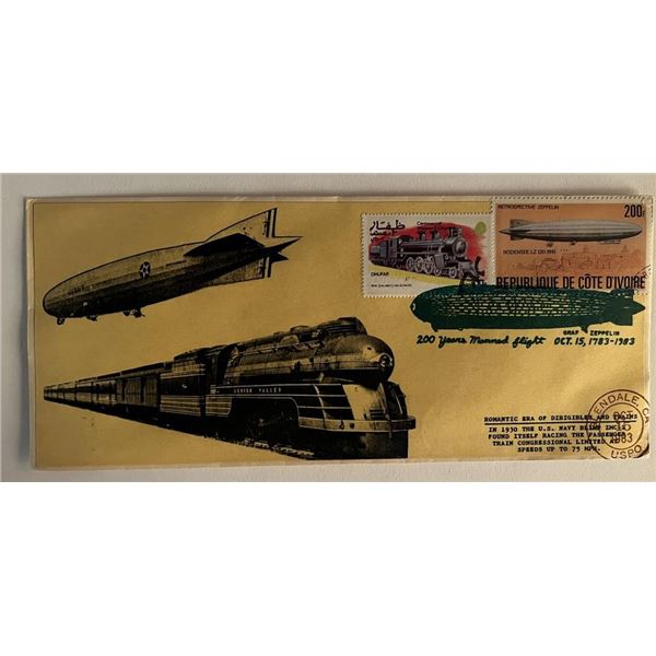 1983 Train FDC